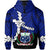 (TEX ROBERT MAIAVANO) Samoa Polynesian Hoodie Tribal Wave Tattoo Blue Color LT13 - Polynesian Pride