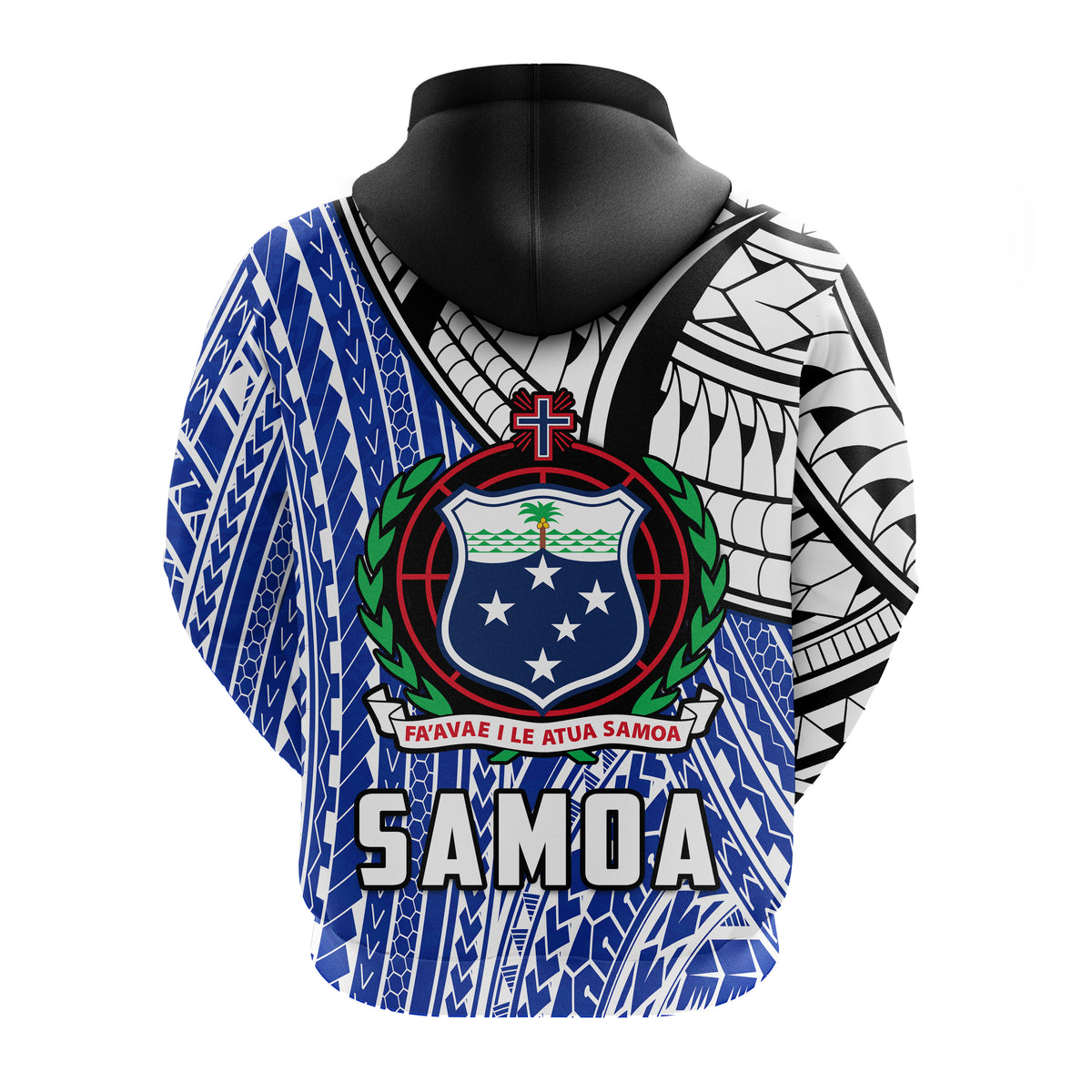 Custom Samoa Hoodie Samoan Pattern Newest LT13 - Polynesian Pride