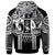 Polynesian Hawaii Zip up Hoodie Coat of Arm Hawaii & Maui Tattoo - Polynesian Pride