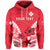 Custom Wallis and Futuna Hoodie Impressive LT13 Unisex Red - Polynesian Pride