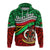 Custom Proud Vanuatu Hoodie Pattern Mix Flag LT13 - Polynesian Pride