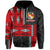 Custom Tonga Hoodie Tongan Pattern Mix Polynesian LT13 - Polynesian Pride