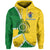 Custom Cook Islands Rugby Hoodie Polynesian Turtle Custom Text and Number LT13 - Polynesian Pride