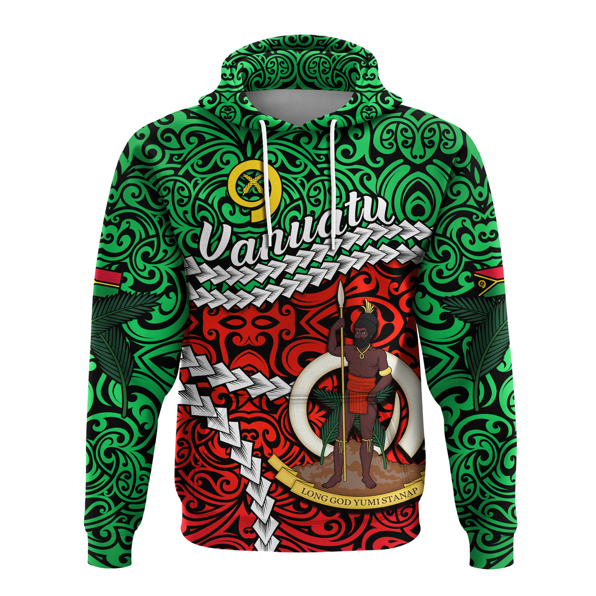 Vanuatu Hoodie Simple LT13 - Polynesian Pride