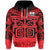 Marquesas Islands Hoodie Marquesas Tattoo LT13 Unisex Red - Polynesian Pride