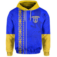 Suva Grammar Hoodie Happy Anniversary LT13 Unisex Blue - Polynesian Pride