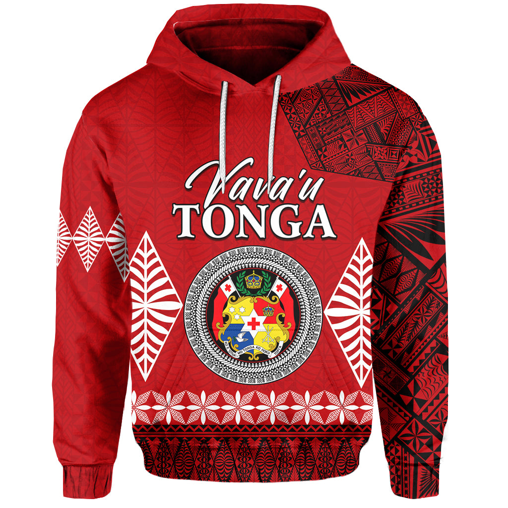 Custom Vava u Tonga Hoodie Tongan Ngatu LT13 - Polynesian Pride