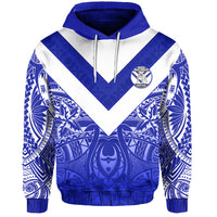 Custom Makoi Bulldogs Hoodie Forever Fiji Rugby Version Fresh 02 Custom Text and Number LT13 - Polynesian Pride