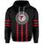 Custom Red Raiders Hoodie Kahuku School LT13 - Polynesian Pride