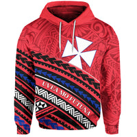 Custom Wallis and Futuna Hoodie Creative Polynesian Custom Text and Number LT13 - Polynesian Pride