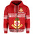 Custom Kolisi Tonga Zip Hoodie Class Year and Your Text LT13 - Polynesian Pride