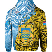Tuvalu 1978 Hoodie Happy 44th Independence Anniversary Polynesian Pattern LT14 - Polynesian Pride