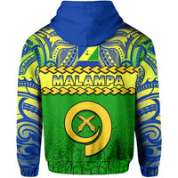 Malampa Province Hoodie Vanuatu Pig Tusk Polynesian Flag Style LT14 - Polynesian Pride