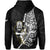 New Zealand Silver Fern Rugby Hoodie All Black Maori Version Black LT14 - Polynesian Pride