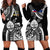 Guam and Philippines Hoodie Dress Guaman Filipinas Together Black LT14 Black - Polynesian Pride