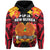 Custom Papua New Guinea Hoodie PNG Bird of Paradise Polynesian Pattern LT14 - Polynesian Pride