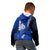 (Custom Personalised) New Caledonia Hoodie KID Nautilus Blue Polynesian Hibiscus LT13 - Polynesian Pride