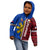 Philippines Hoodie KID Pilipinas Sun Mix Polynesian Pattern LT14 Hoodie Red - Polynesian Pride