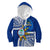 (Custom Personalised) Guam and Philippines Hoodie KID Guaman Filipinas Together Blue LT14 Blue - Polynesian Pride