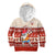 Hawaii Mele Kalikimaka Hoodie KID Dabbing Santa Red Merry Christmas LT14 Red - Polynesian Pride