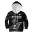 (Custom Personalised) New Zealand 2022 Rugby Hoodie KID Black Fern Proud Champions RWC LT14 Black - Polynesian Pride