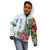 (Custom Personalised) Fiji Hoodie KID Proud Fijian Tapa mix Tagimoucia Flowers LT13 - Polynesian Pride