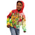 (Custom Personalised) Aloha Poly Fest Hoodie KID Polynesian Pattern With Tropical Flowers LT14 Zip Hoodie Reggae - Polynesian Pride