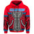 Custom Guam Chamorro Hoodie Latte Stone Red Polynesian Haligi LT13 - Polynesian Pride