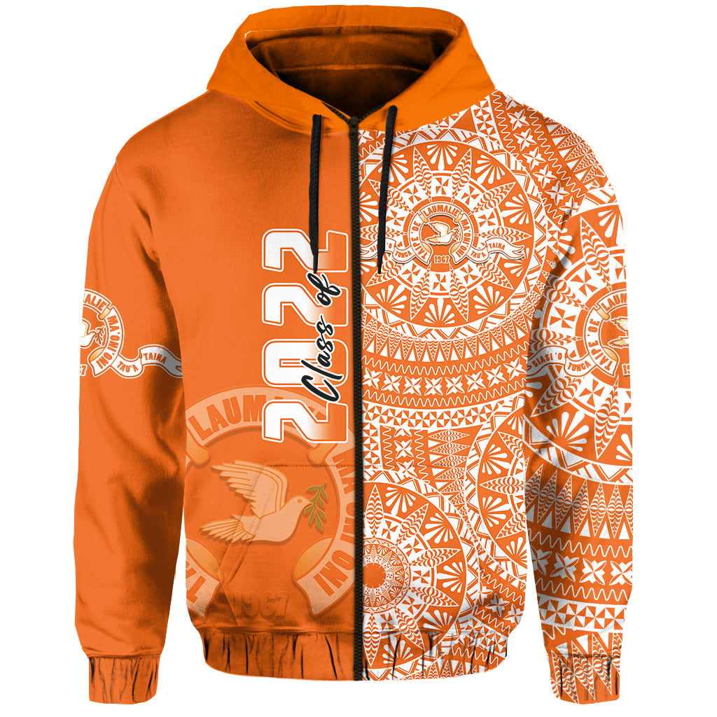 (Custom Text and Number) Tailulu Tonga College Hoodie Class of Year Tongan Ngatu Pattern LT14 - Polynesian Pride