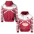 Custom Adi Cakobau Hoodie Fiji School LT13 Unisex Crimson - Polynesian Pride