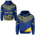 Custom Tokelau Rugby Hoodie Impressive Sport LT13 Unisex Blue - Polynesian Pride