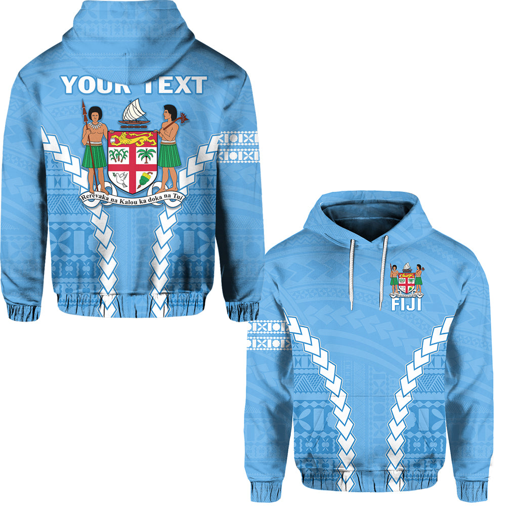 Custom Fiji Impressive Hoodie 2021 Polynesian LT13 Unisex Blue - Polynesian Pride