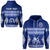 Custom Hofangahau College Hoodie Eua Tonga Pattern LT13 Unisex Blue - Polynesian Pride