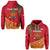 Custom Morobe Province Hoodie Coconut PNG LT13 Unisex Red - Polynesian Pride