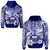 Custom Samoa Polynesian Hoodie Samoan Loved Turtles LT13 Unisex Blue - Polynesian Pride