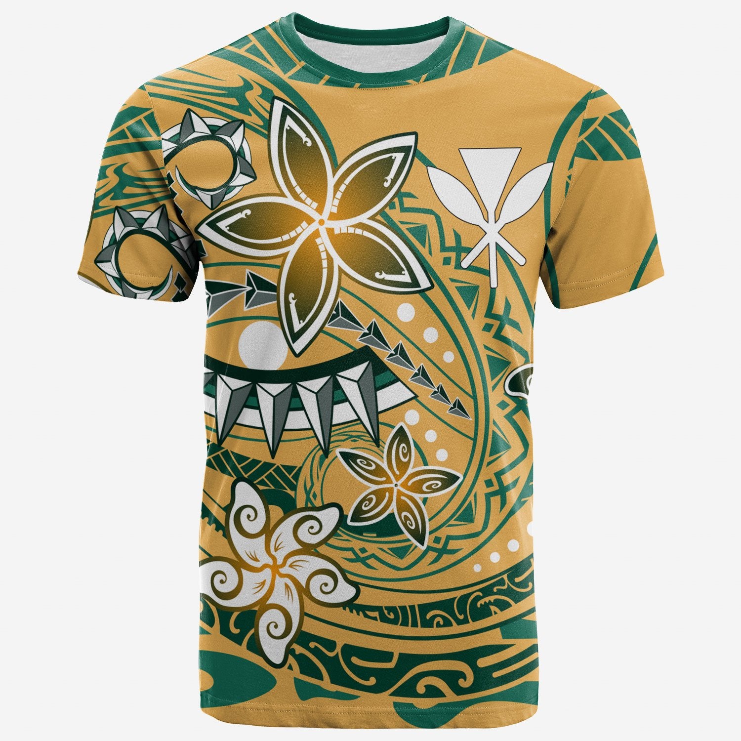 Hawaii T Shirt Spring Style Unisex Yellow - Polynesian Pride