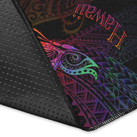 Hawaii Area Rug - Butterfly Polynesian Style - Polynesian Pride