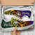 Hawaii Custom Personalised Sneakers - Rainbow Polynesian Pattern - Polynesian Pride