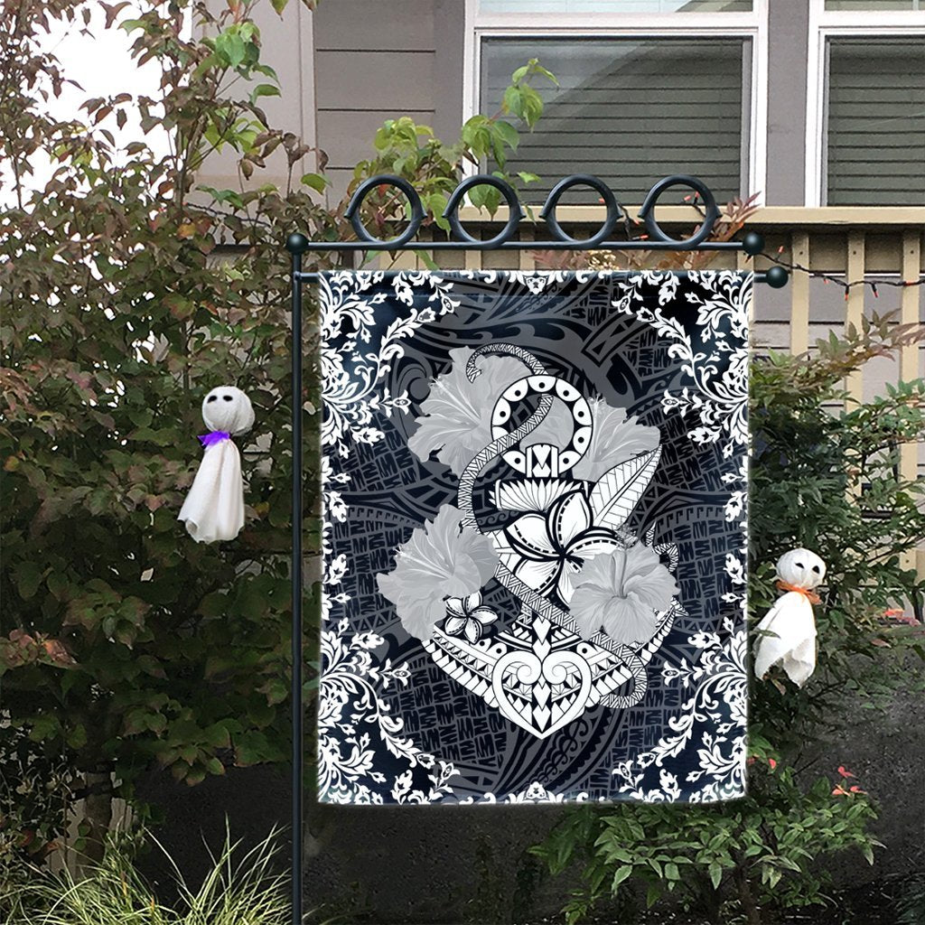 Hawaii Anchor Hibiscus Flower Vintage Flag - AH - Polynesian Pride