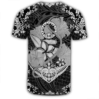 Hawaii Anchor Hibiscus Flower Vintage T Shirt - Polynesian Pride