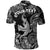 Custom Hawaii Angry Shark Polynesian Polo Shirt Unique Style Black LT8 - Polynesian Pride