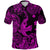 Hawaii Angry Shark Polynesian Polo Shirt Unique Style Pink LT8 - Polynesian Pride