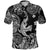 Custom Hawaii Angry Shark Polynesian Polo Shirt Unique Style Black LT8 - Polynesian Pride