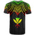 Hawaii Custom T Shirt Polynesian Armor Style Reggae - Polynesian Pride