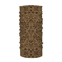Hawaii Bandana Polynesian Culture Gold One Size Gold - Polynesian Pride