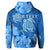 Custom Hawaii Blue Hibiscus Turtle Polynesian Hoodie - Polynesian Pride