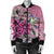 Hawaii Clematis Humming Bird Bomber Jacket - AH - Polynesian Pride