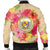 Hawaii Coat Of Arm Hibiscus Bomber Jacket - AH - Polynesian Pride