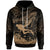 Hawaii Custom Personalized Hoodie Scuba Diving With Turtle Unisex Gold - Polynesian Pride