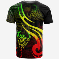 Hawaii T Shirt Scorpio Tribal Pattern Style Reggae - Polynesian Pride
